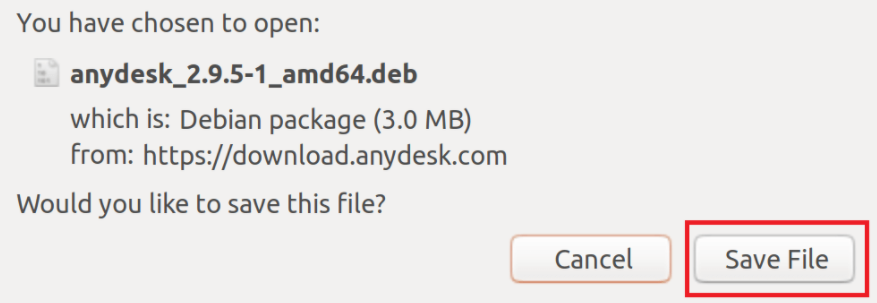 Install AnyDesk on Ubuntu Desktop