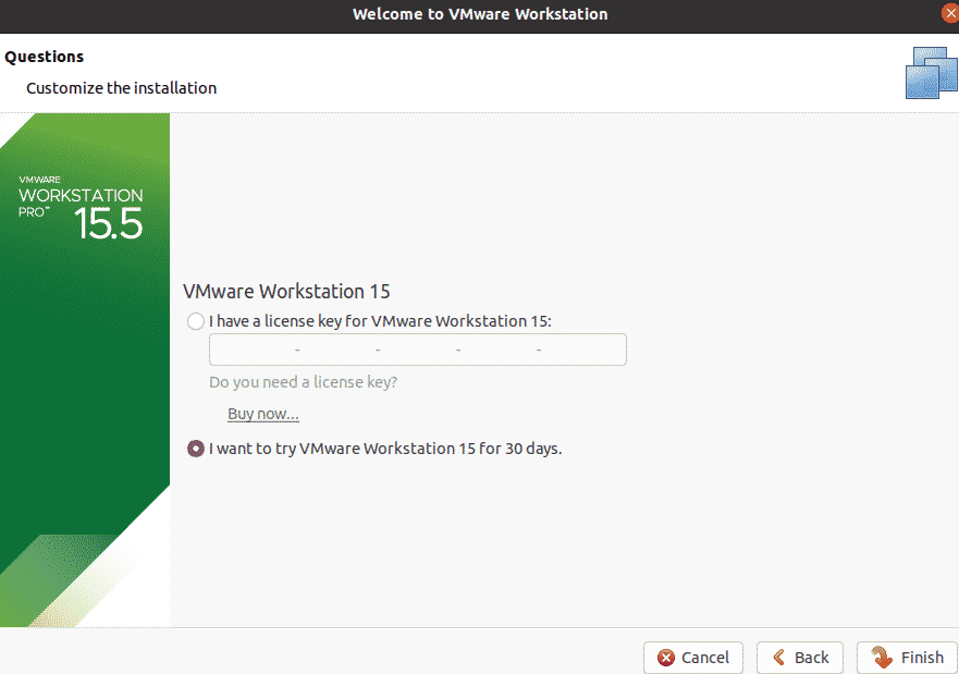 VMware Workstation Ubuntu