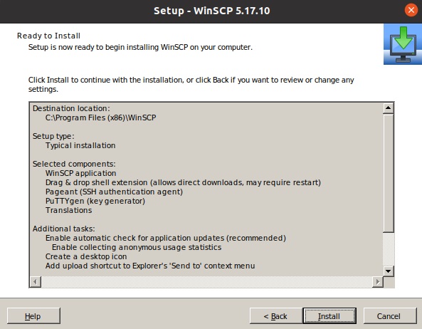 install-winscp