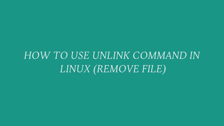 how-to-use-unlink-command-in-linux-remove-file-linux-tutorial-hub