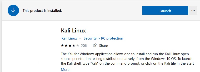 Launch-kali-linux