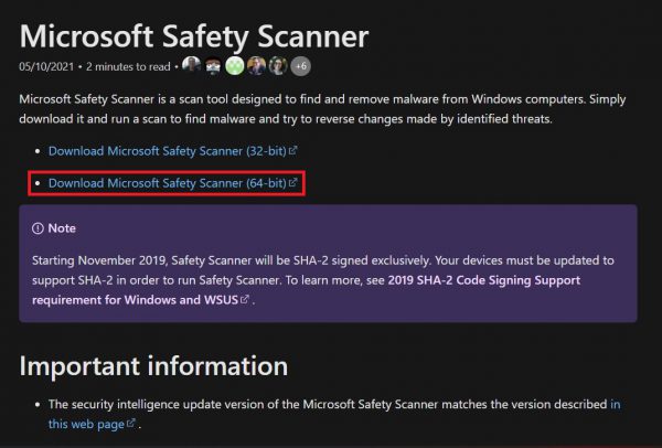 for ios download Microsoft Safety Scanner 1.397.920.0