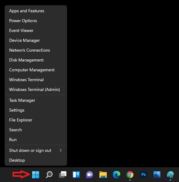How to Open the Power User Tasks Menu on Windows 11