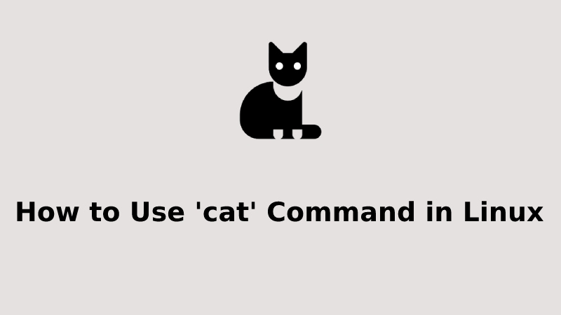 How to Use 'cat' Command in Linux